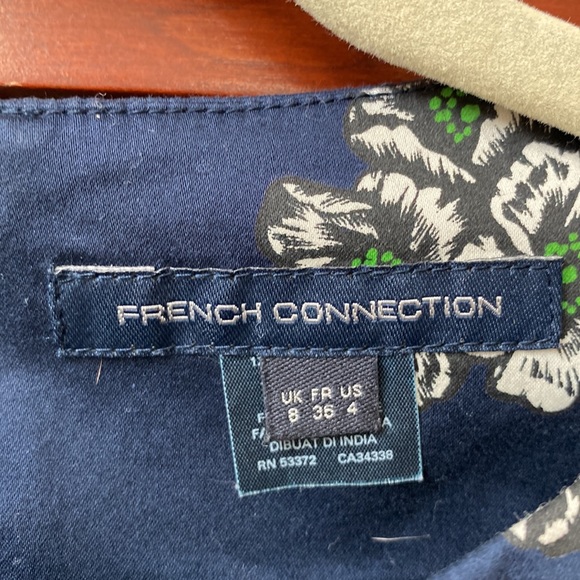 EUC French Connection Fit and Flare Dress - Picture 2 of 7